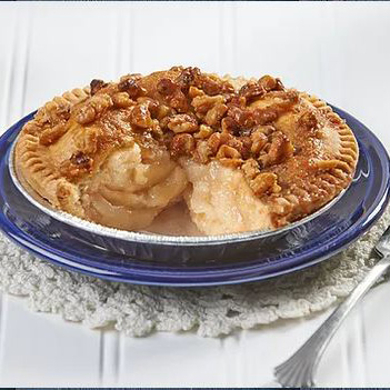 APPLE CARAMEL WALNUT PIE