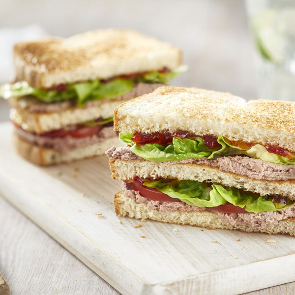 CHICKEN LIVER PATE SANDWICH