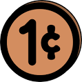 1 cent icon